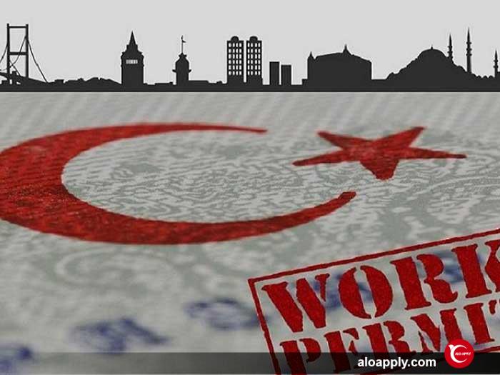 ثبت نام اجازه کار در ترکیه