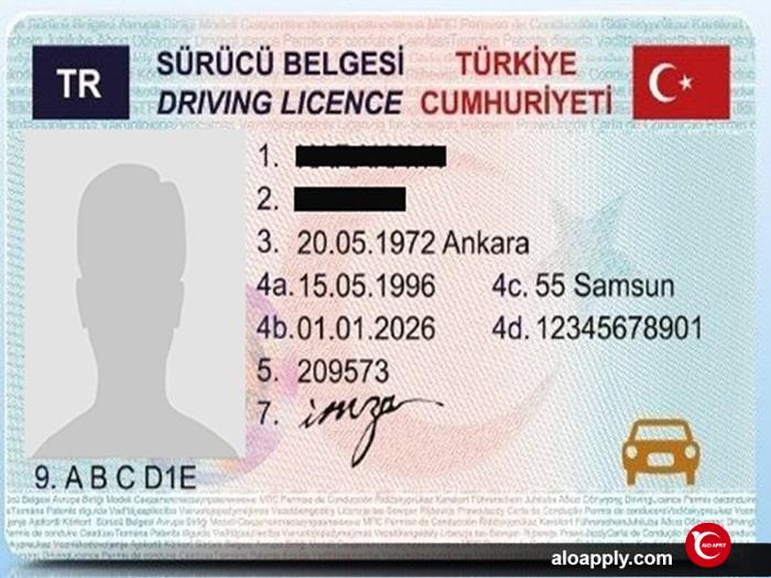 انواع گواهینامه رانندگی ترکیه در سال 2021
